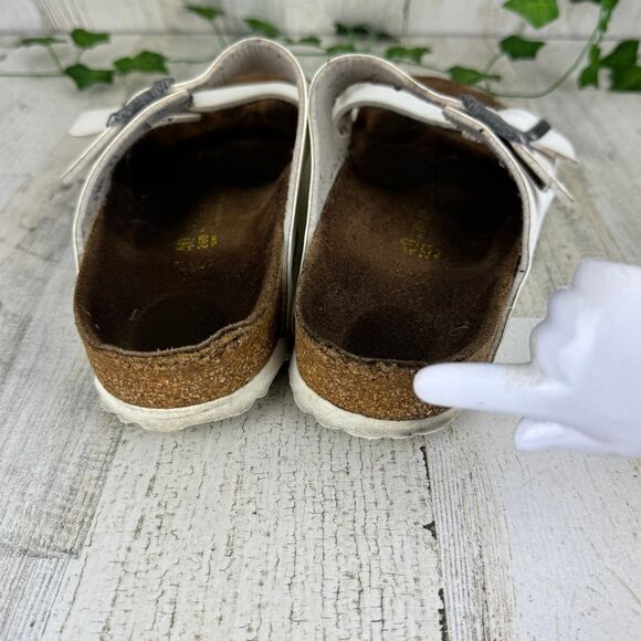 Birkenstock Arizona white Womens size 40 regular - Picture 6 of 9